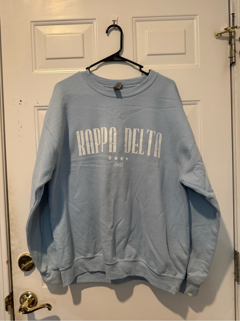 Light Blue Kappa Delta KD Sweatshirt